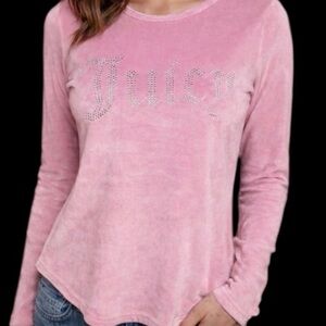NWT’s Juicy Couture Soft Pink long sleeve. Stock photo slightly lighter.